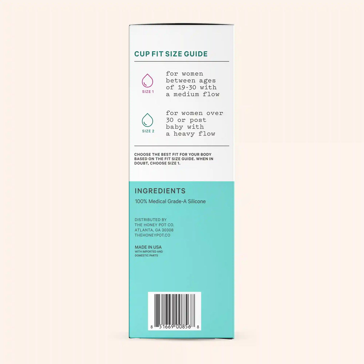 Menstrual Cup, Size 2