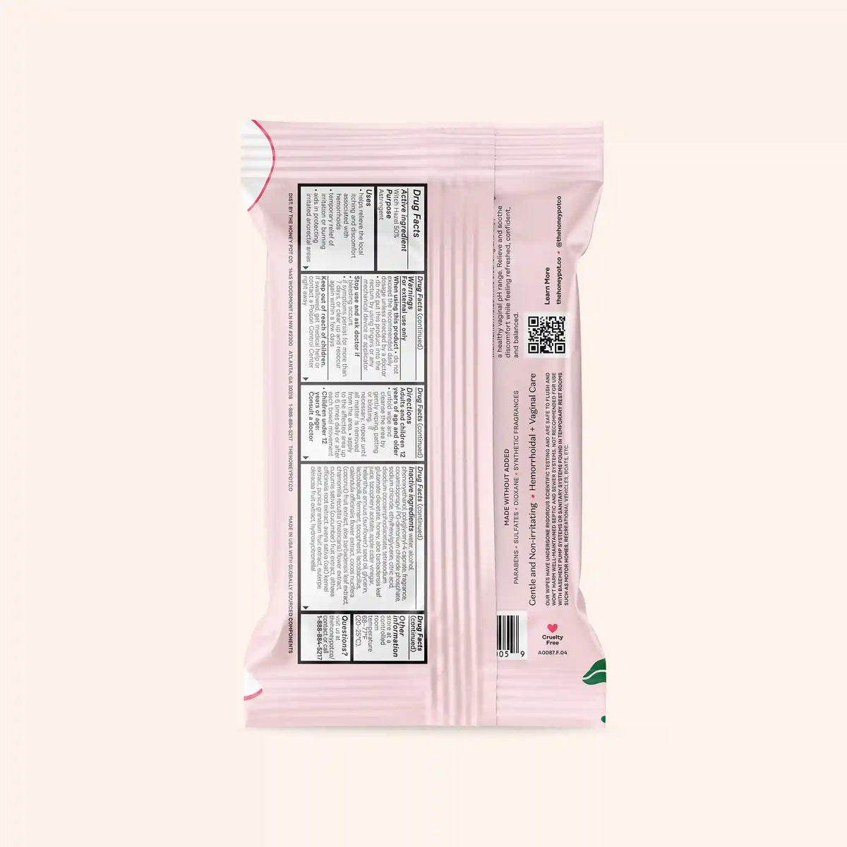 Soothing Witch Hazel Intimate Wipes