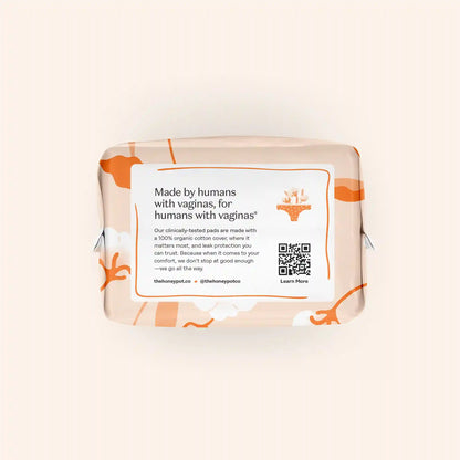 Organic Cotton Comfort Cover Heavy Flow Daytime Pads