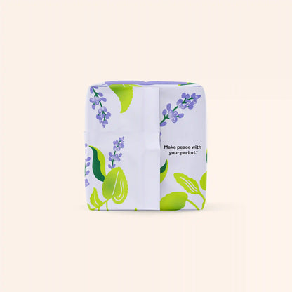 Organic Cotton Cover Calming Herbal Infusion Long Liners