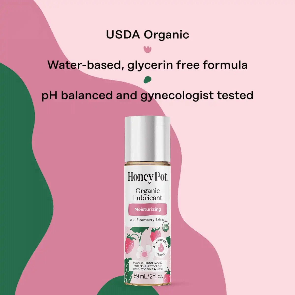 Organic Strawberry Moisturizing Lubricant