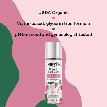 Organic Strawberry Moisturizing Lubricant