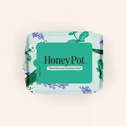 Organic Cotton Cover Cooling Herbal Infusion Heavy Flow Daytime Pads