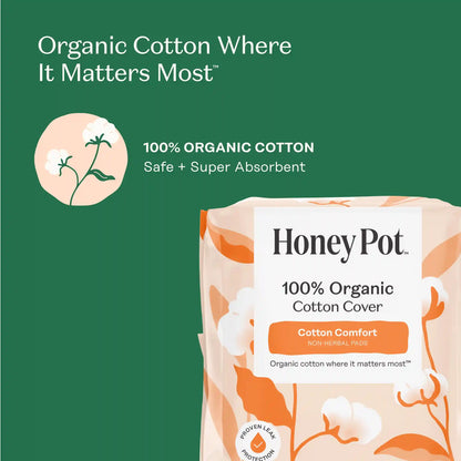 Organic Cotton Comfort Cover Overnight Pads