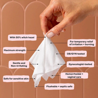 Soothing Witch Hazel Intimate Wipes