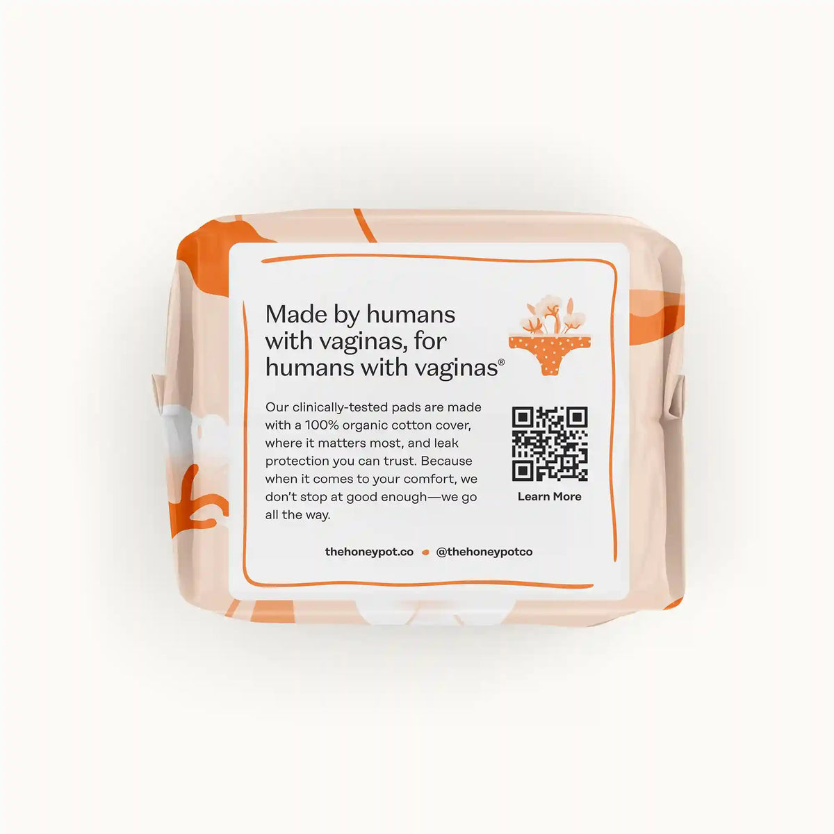 Organic Cotton Comfort Cover Overnight Pads