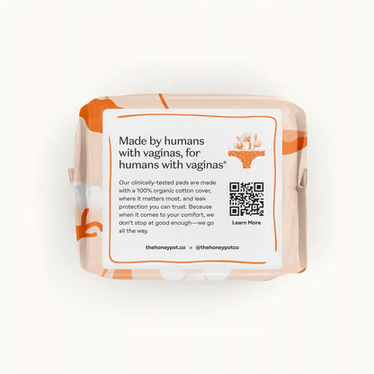 Organic Cotton Comfort Cover Overnight Pads
