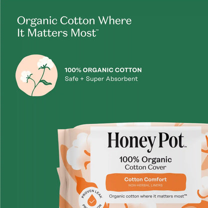 Organic Cotton Comfort Cover Regular Liners