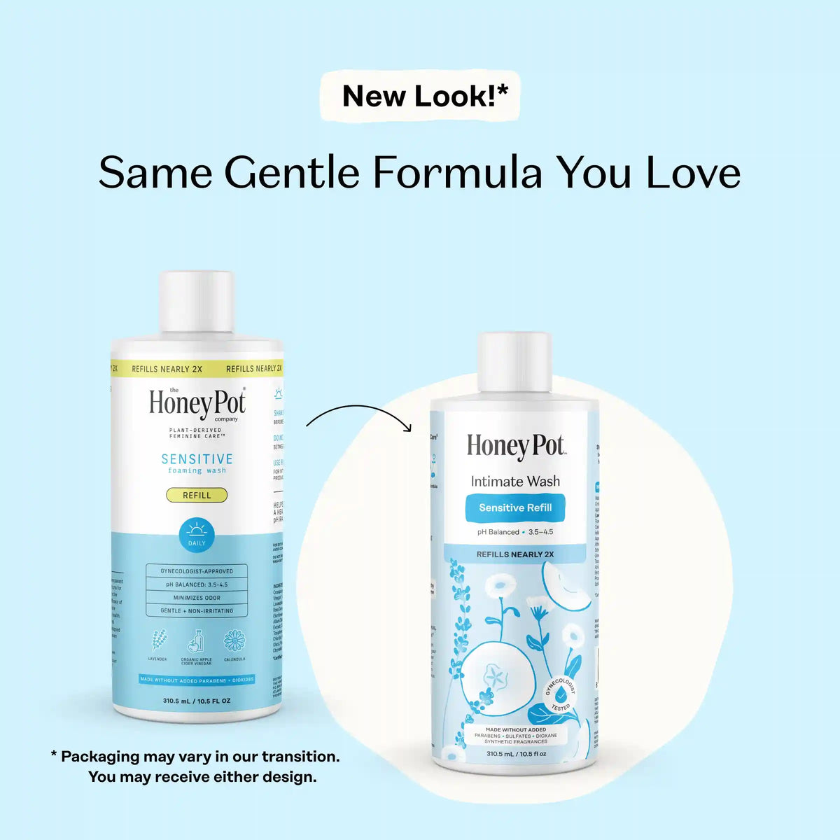 Sensitive Intimate Wash Refill