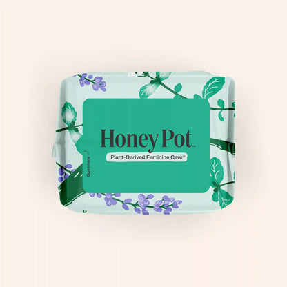 Organic Cotton Cover Cooling Herbal Infusion Heavy Flow Overnight Pads
