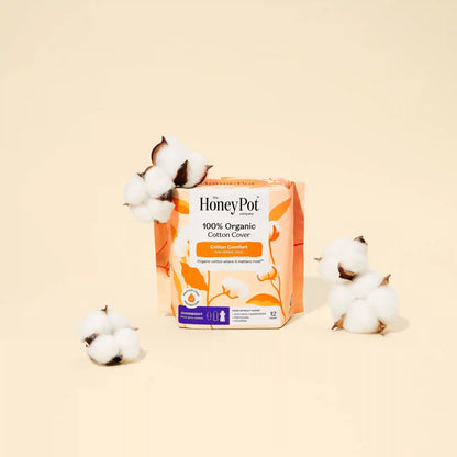 Organic Cotton Comfort Cover Overnight Pads