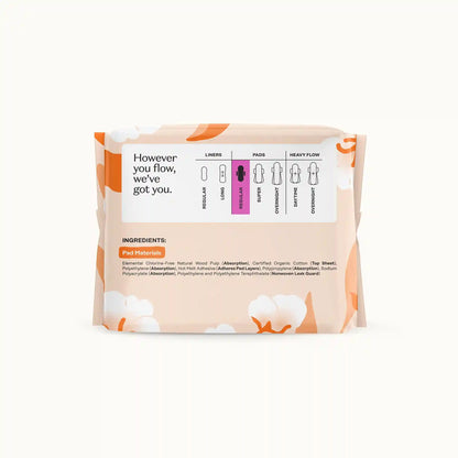 Organic Cotton Comfort Cover Regular Pads