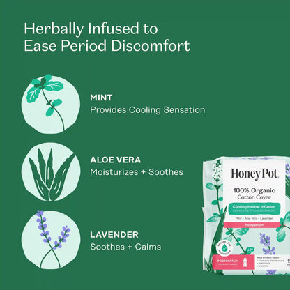 Organic Cotton Cover Post-Partum Pads