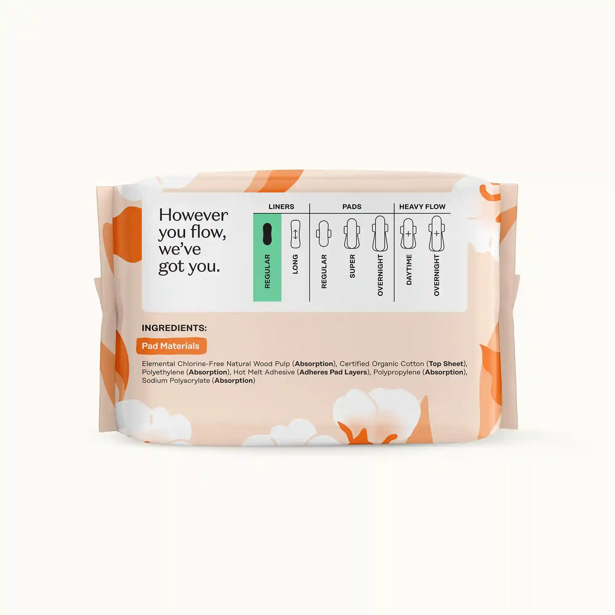 Organic Cotton Comfort Cover Regular Liners