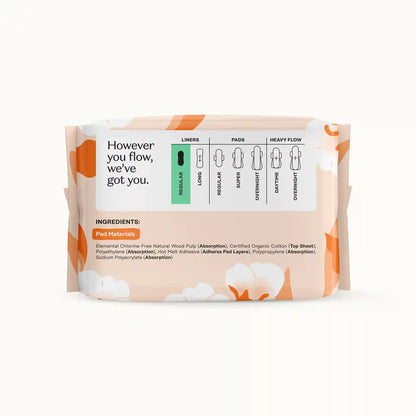 Organic Cotton Comfort Cover Regular Liners